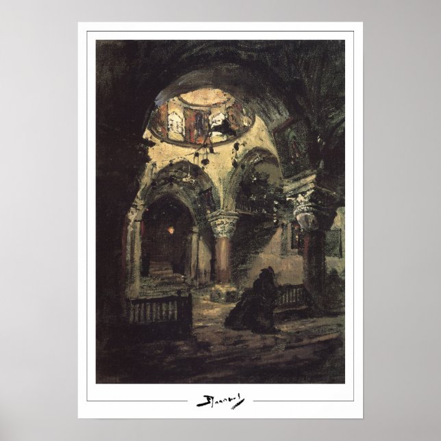 Vasily Polenov Zedign Art Poster #184 (Front)