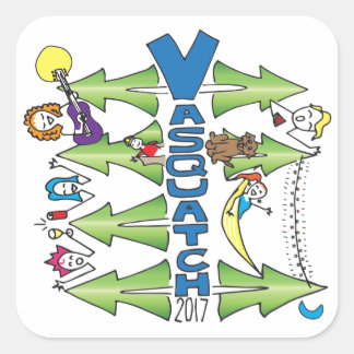 Vasquatch 2017 - Grand Autocollant