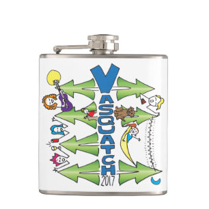 Vasquatch 2017 - Small Flask