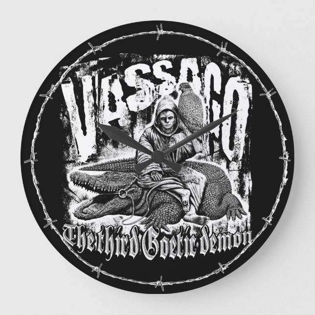 Vassago Large Clock (Front)