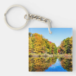 Vassar Farms Pond Keychain