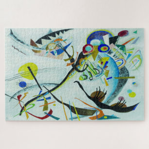 Vassily Kandinsky-1921-Segment blue Jigsaw Puzzle