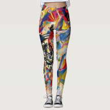 Vassily Kandinsky abstract art leggings