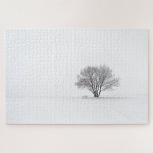 Vaste impossible indoyable scène hivernale Puzzles