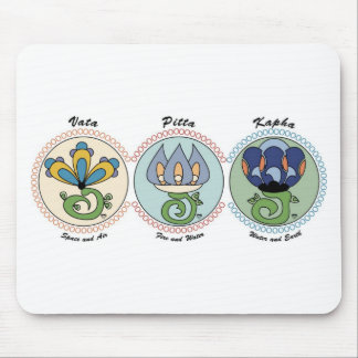 Vata-Pitta-Kapha Mouse Pad