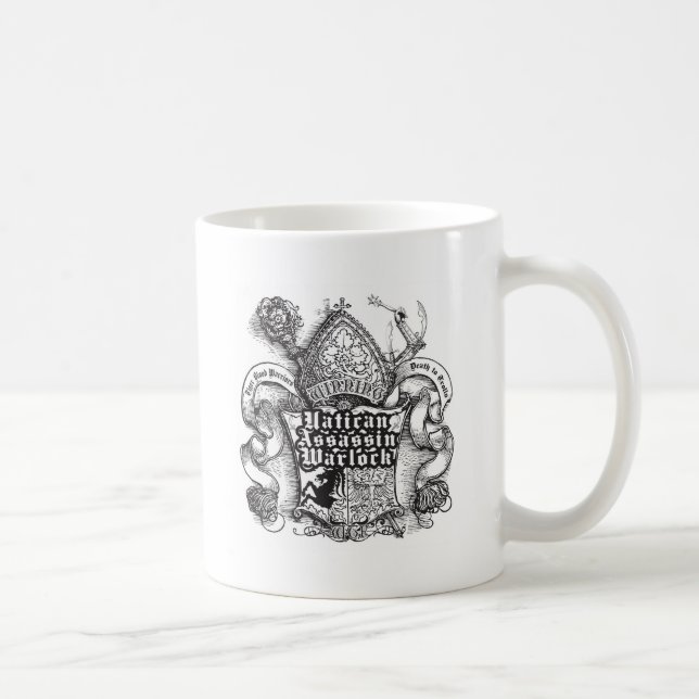Vatican Assassin Warlock Coffee Mug (Right)