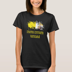Vatican Ciian for Status Civitatis Vaticanæ and Va T-Shirt