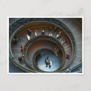 vatican circular postcard