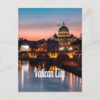 Vatican City At Night Roman Catholic Church