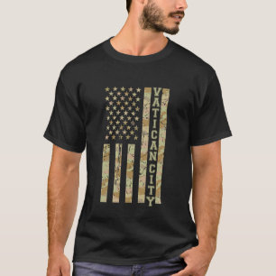 Vatican City Religious Site Catholic Desert Camo D T-Shirt