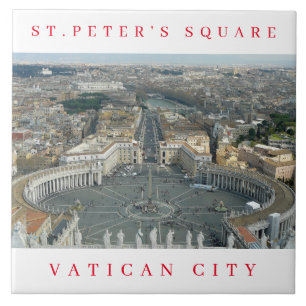 Vatican City St.Peter's Square ceramic tile