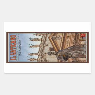 Vatican City Statues Sticker