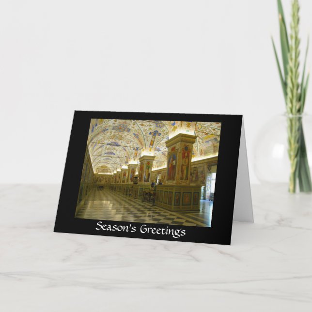 vatican greetings holiday card (Front)
