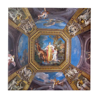 Vatican museum ceiling fresco tile