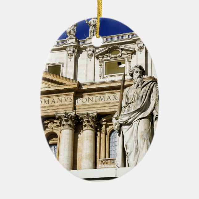 Vatican museum ceramic ornament (Front)