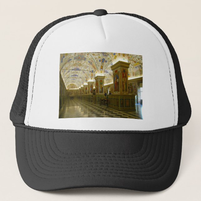 vatican museum trucker hat (Front)
