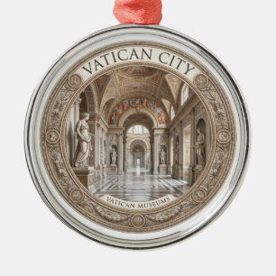 Vatican Museums Metal Ornament