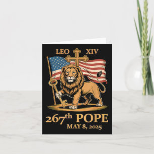 Vatican Pope Leo Xiv - The 267th Pope _7 Card