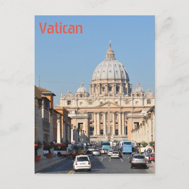 Vatican, Rome, Italy Postcard (Front)