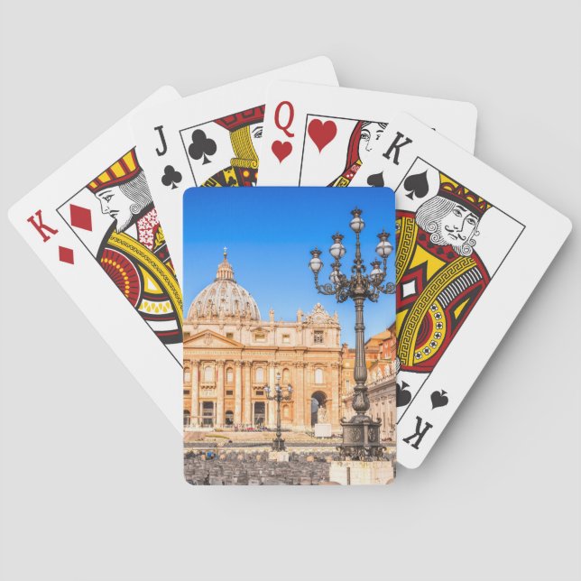 Vatican Rome Playing Cards (Back)