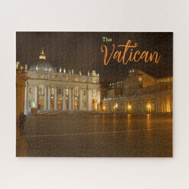 Vatican Scenic Italy Jigsaw Puzzle (Horizontal)