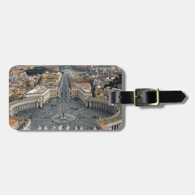 Vatican Square Luggage Tag (Front Horizontal)