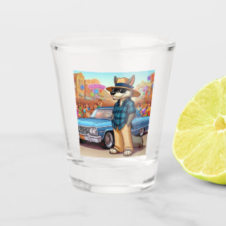 Vato Lobo "New Year" Shot Glass