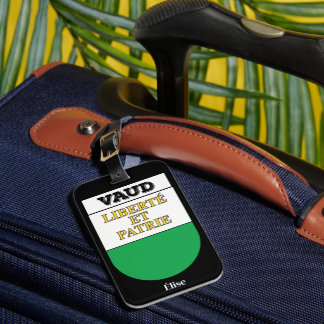 Vaud, Switzerland | Swiss Cantons Coat of Arms Luggage Tag
