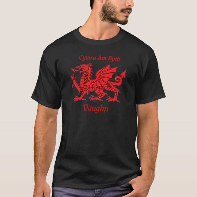 Vaughn Welsh Dragon T-Shirt (Front)