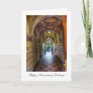 Vaulted Entrance - Happy Anniversay Darling Card