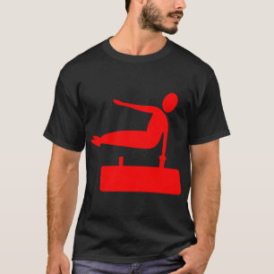 Vaulting Figure - Red T-Shirt