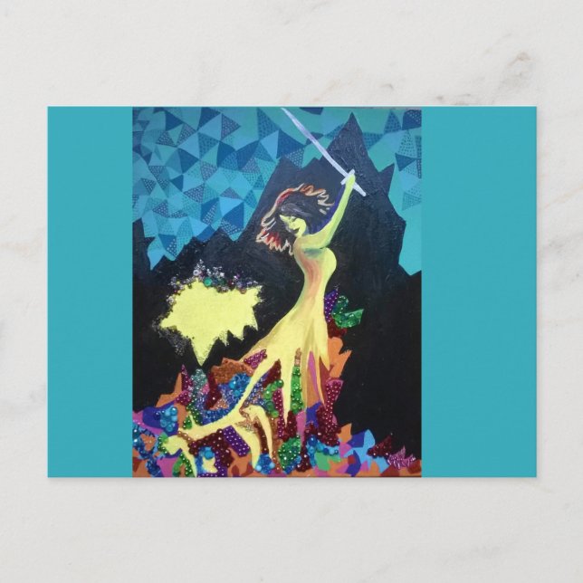 Vav Hey Vav: Return to Creation Postcard (Front)