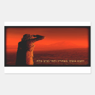 Vayeira - Lot's Wife Sticker