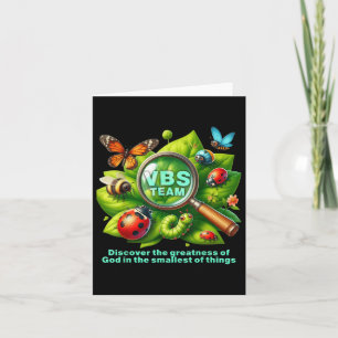 Vbs 2025 Magnified Vbs Vacation Bible School Chris Card