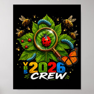 Vbs 2026 crew insect explorer kids vacation bible poster