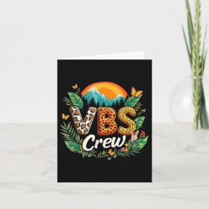 Vbs Crew 2025 Magnified Insects Adventure Squad Ca Card