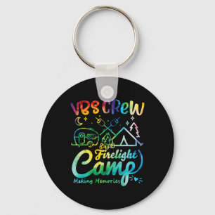 Vbs Crew Camp Firelight Vacation Bible School Camp Keychain