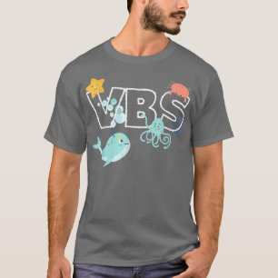 VBS Crew Summer Vacation Bible School Funny Ocean  T-Shirt