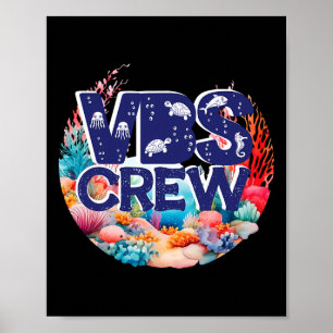 Vbs Crew Vacation Bible School Scu Vbs Crew Ocean Poster