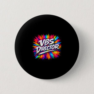Vbs director splash colourful to vacation bible 2 inch round button