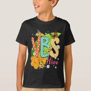 Vbs Hive Vacation Bible School 2025 Bumble Bee Hon T-Shirt