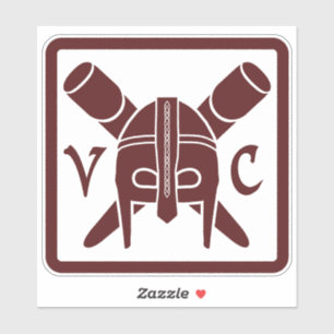 VC Helm Square Decal
