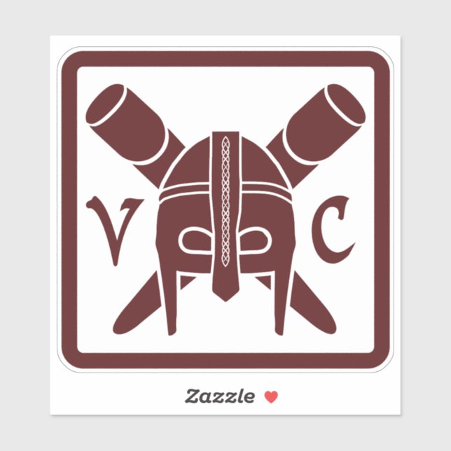 VC Helm Square Decal (Sheet)