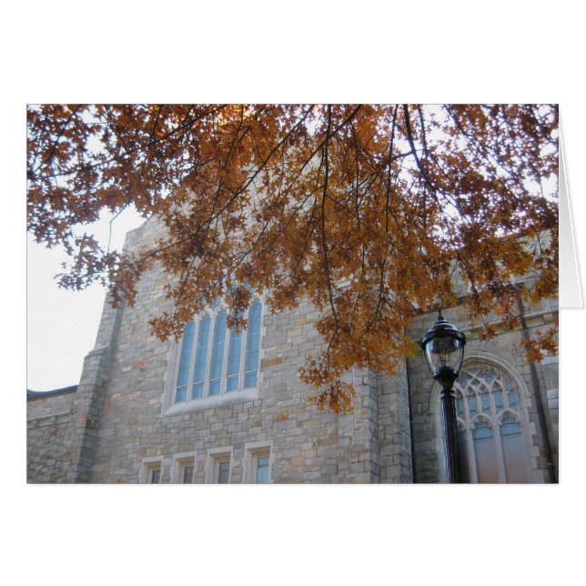 VCC with autumn oak leaves (Front Horizontal)