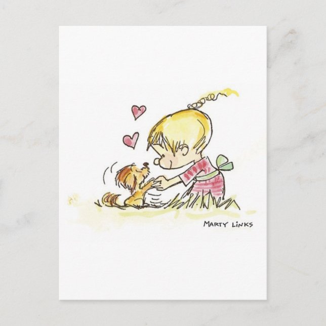 VDA-006 Doggy Devotion Postcard (Front)