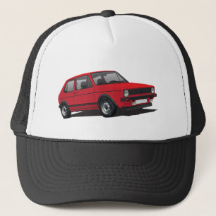 VDUB Wagen Golf GTI MK1 red cap