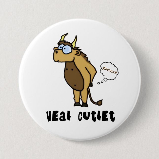 Veal Cutlet Button (Front)