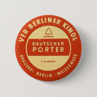 VEB Kindl Porter 2 Inch Round Button