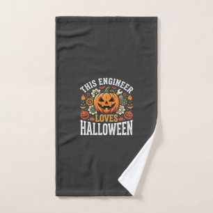 Vecteur de citrouille d'ingénieur d'Halloween