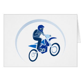 Vecteur Vectoriel Dirt Biker